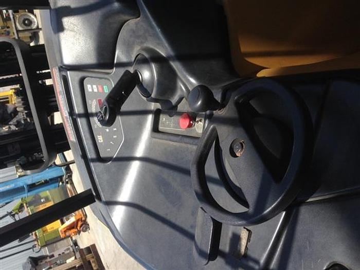Used Caterpiller Electric Forklift, 5000 lbs load, w/ Charger