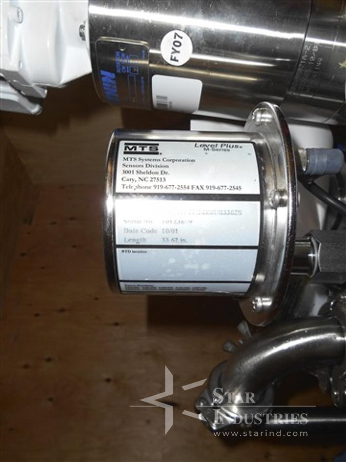 Used Precision Stainless 40 liter Receiver, 316L Stainless