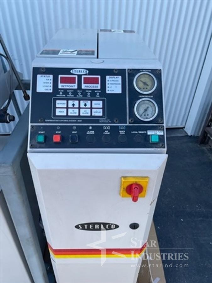 Used Sterlco Temperature Control System w/ 2 Heaters & Tanks