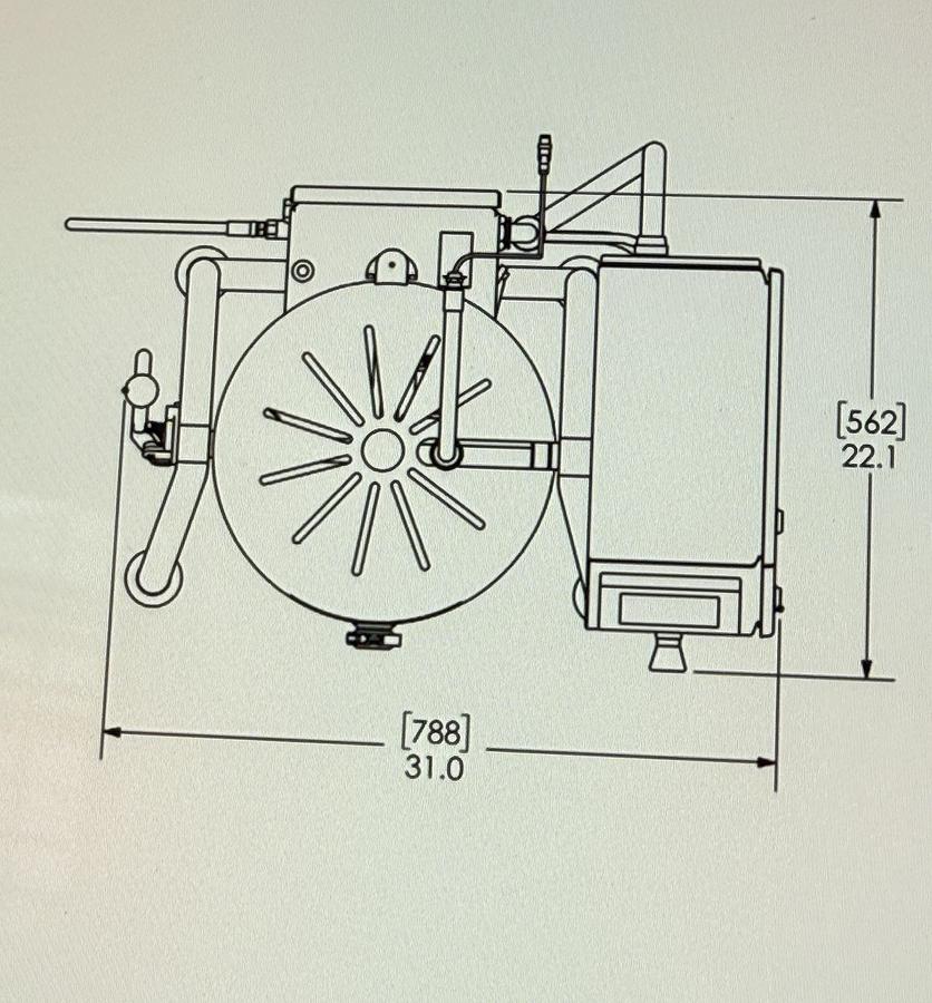 Used Fire Mixer-14  Commercial Candy Cooker
