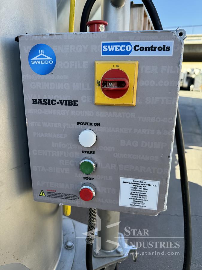 Used Sweco Basic Vibe Separator Base