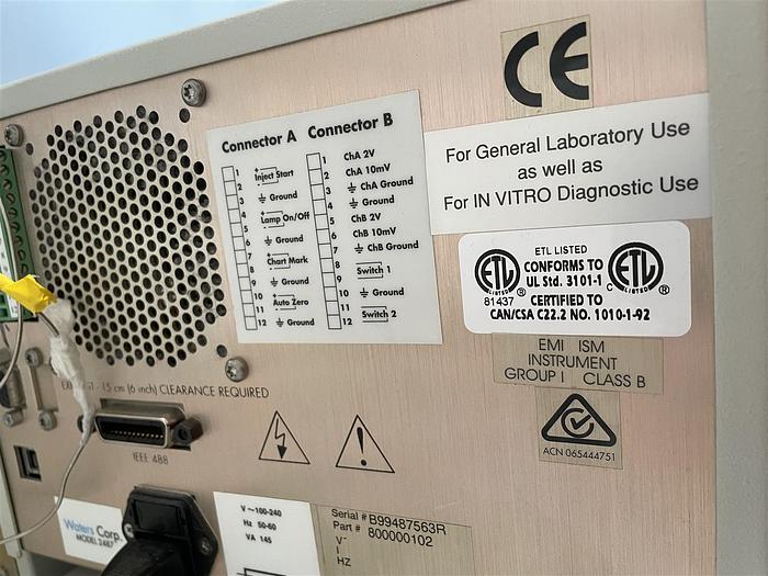 Used Waters Separations Module 2697