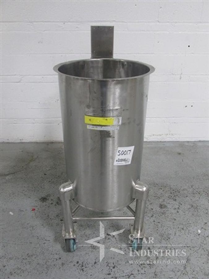 Used 30 GAL UNITED UTENSILS TANK, 316 S/S