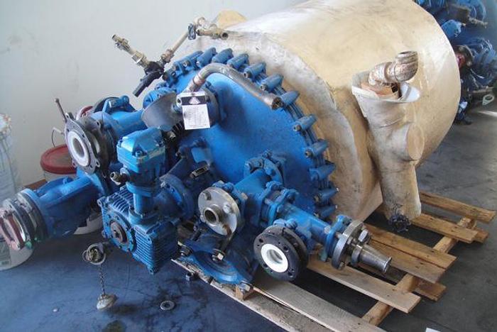 Used 100 gallon Pfaudler Glass-lined Reactor