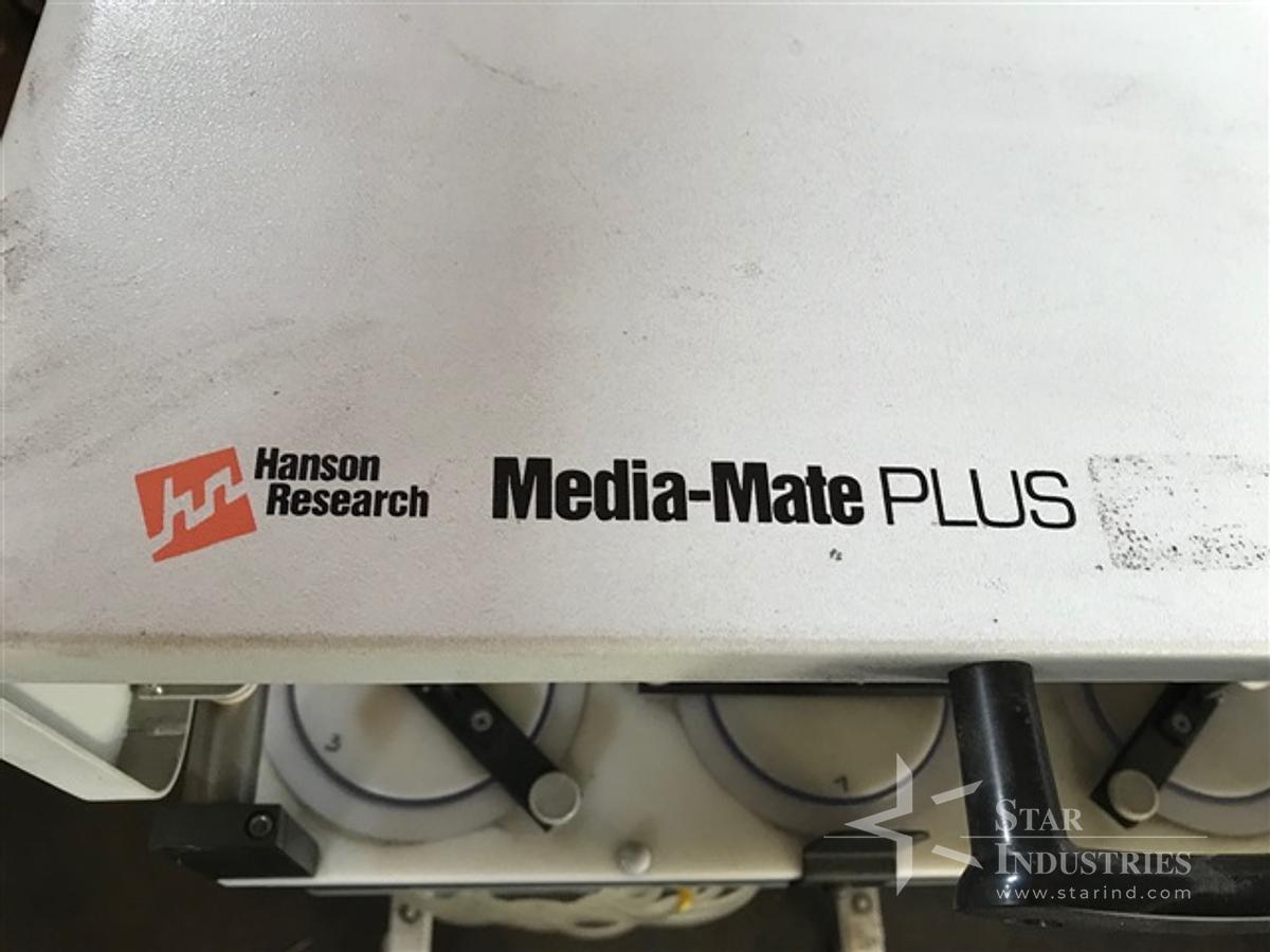 Used Hanson Media Mate Research Plus Dissolution System