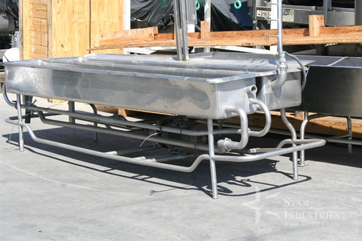 Used Wash Trough w/ Pump