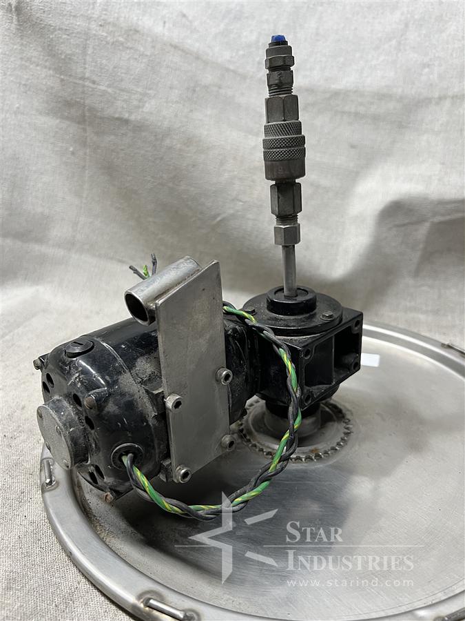 Used Lid with Bodine Electric Company Motor