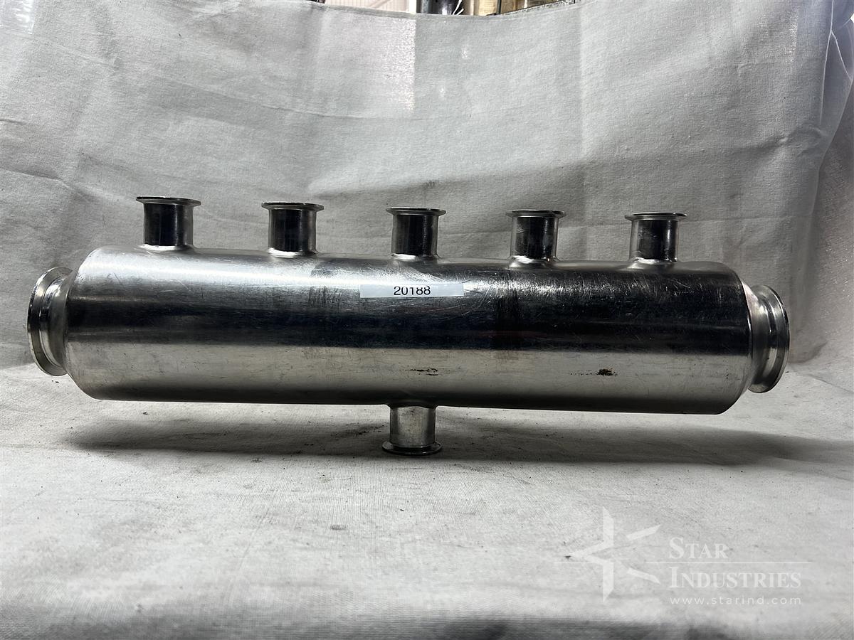 Used Stainless Steel Manifold for Liquid Filling