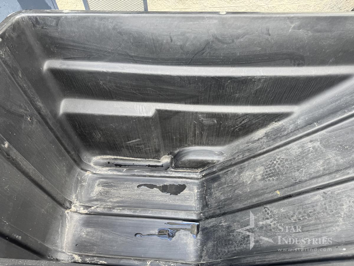 Used RubberMaid Black Plastic Garbage Disposal Bin