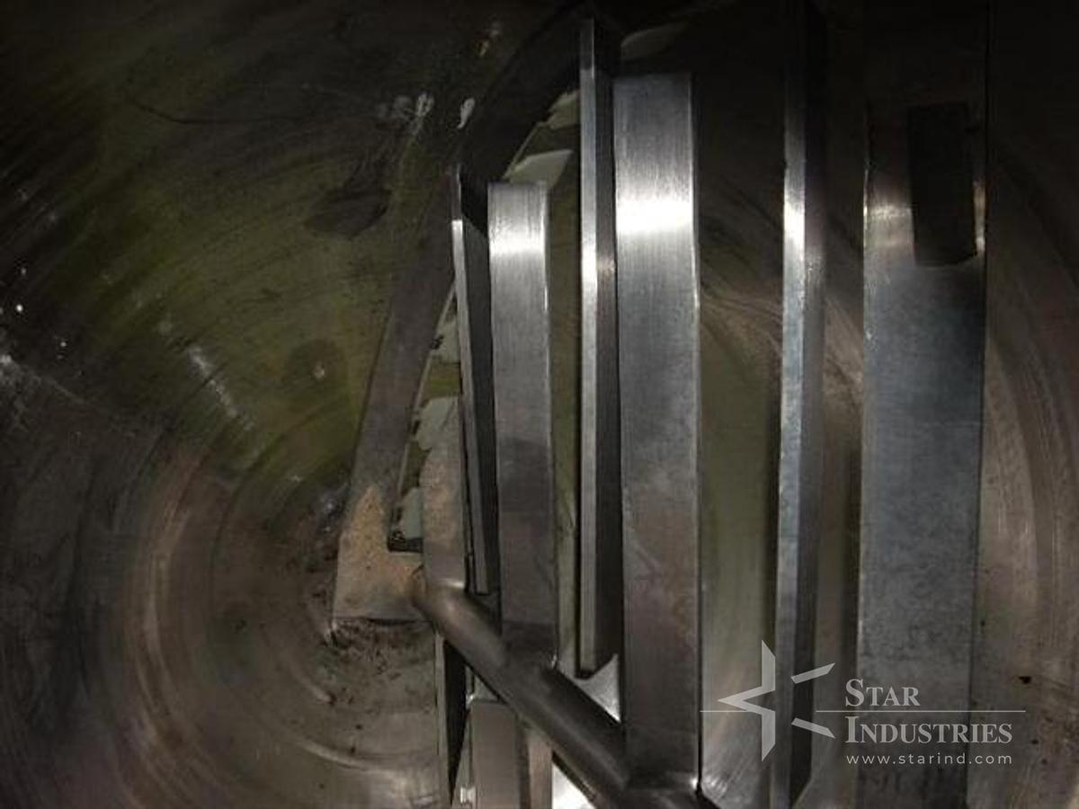 Used 825 gallon Lee Industries double motion vacuum kettle