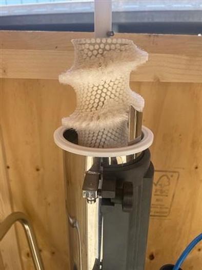 Used Pharma Technologies Vertical 5 Model iCaps 1400 CE ECE DT Capsule Polisher w/ Metal Check