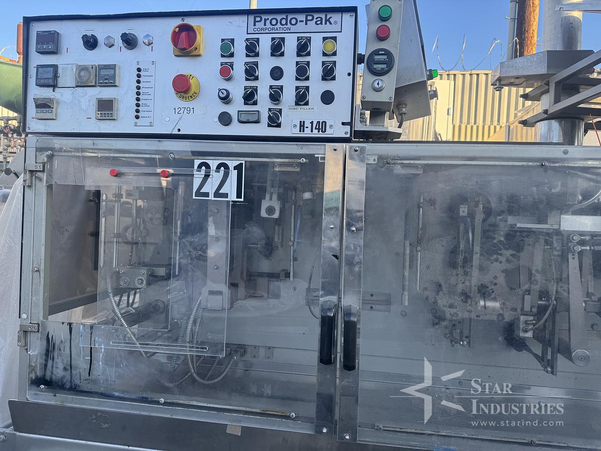 Used Prodo Pack Speedy Horizontal Pouching Machine