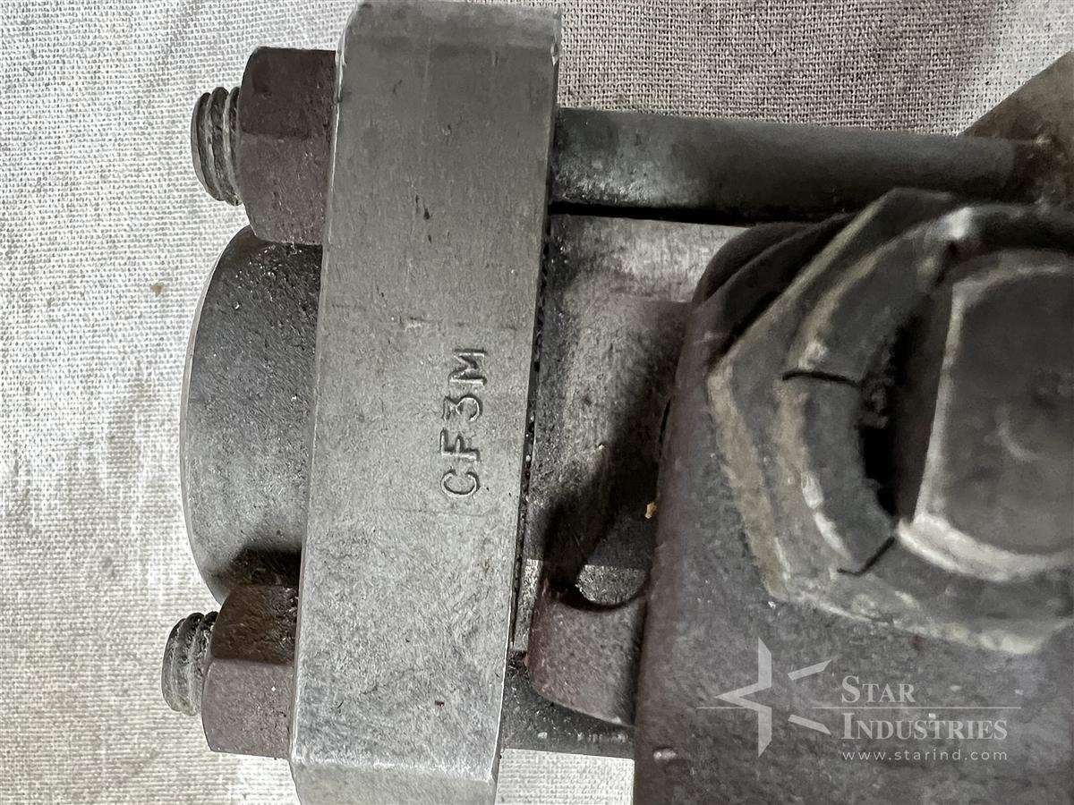 Used DynaQuip Stainless Steel Shut-Off Ball Valve