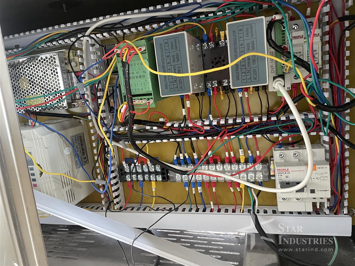 Used Labeler with Conveyor Wrap Labeler
