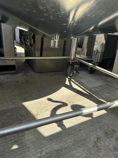 Used 200 Gallon S.S. Tank on wheels