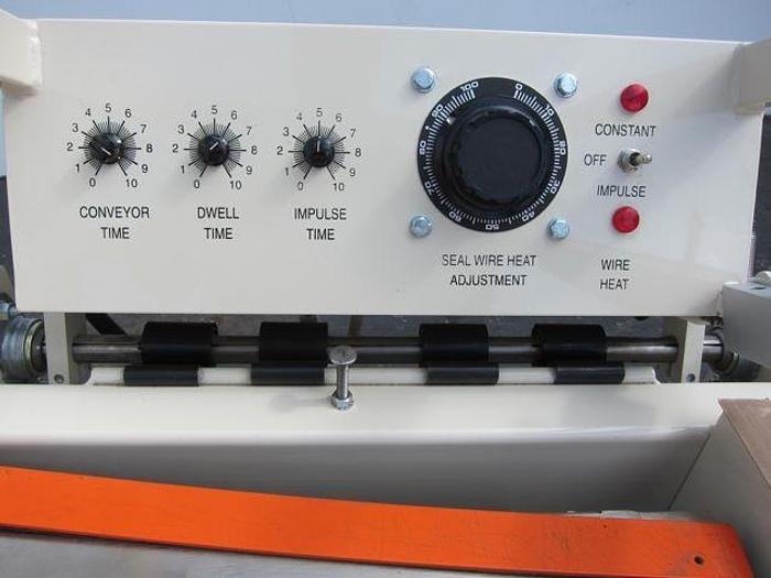 Used Belco L Bar Sealer with heat tunnel