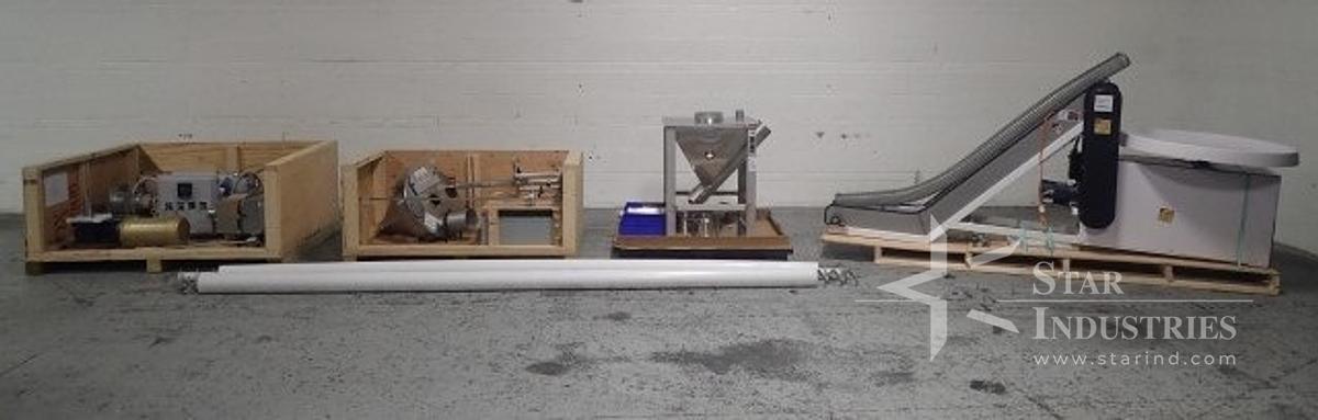 Used Viking Masek Model S250 Vertical Form/Fill/Seal Machine w/ Markem Printer