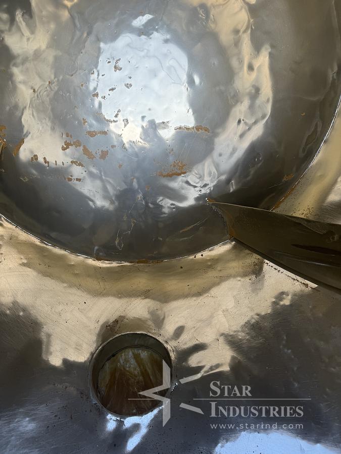 Used 72'' Stainless Steel Coating Pan