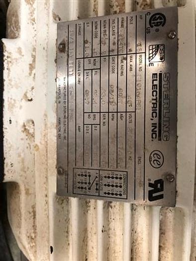 Used Quadro Y-tron Model HV3 60 HP Homogenizer