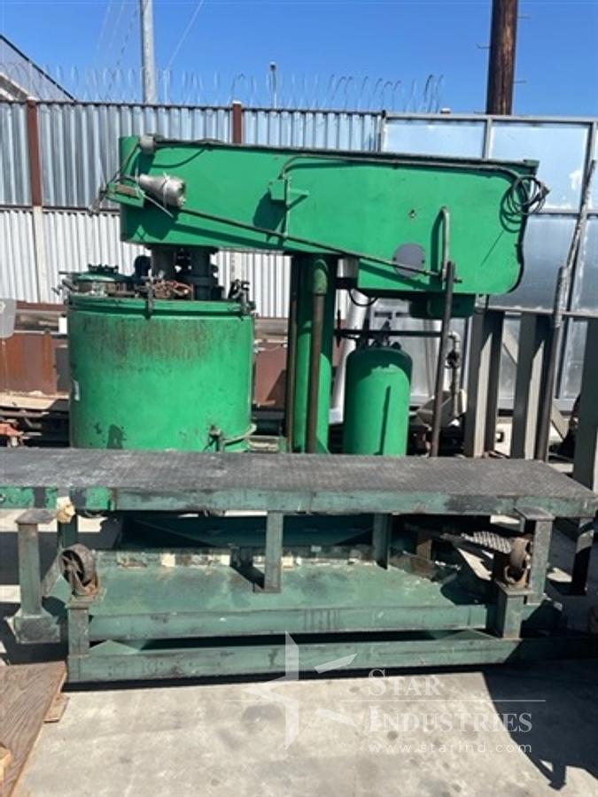 Used Myers Model 500-15-25 300 gallon Mixer