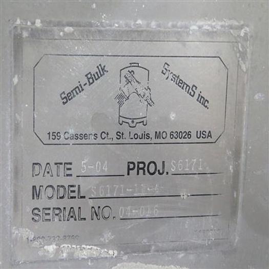 Used Stainless Steel Semi-Bulk Systems bag break station