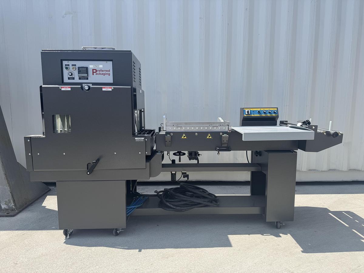 Used Preferred Packaging L-Bar Sealer with Heat Tunnel