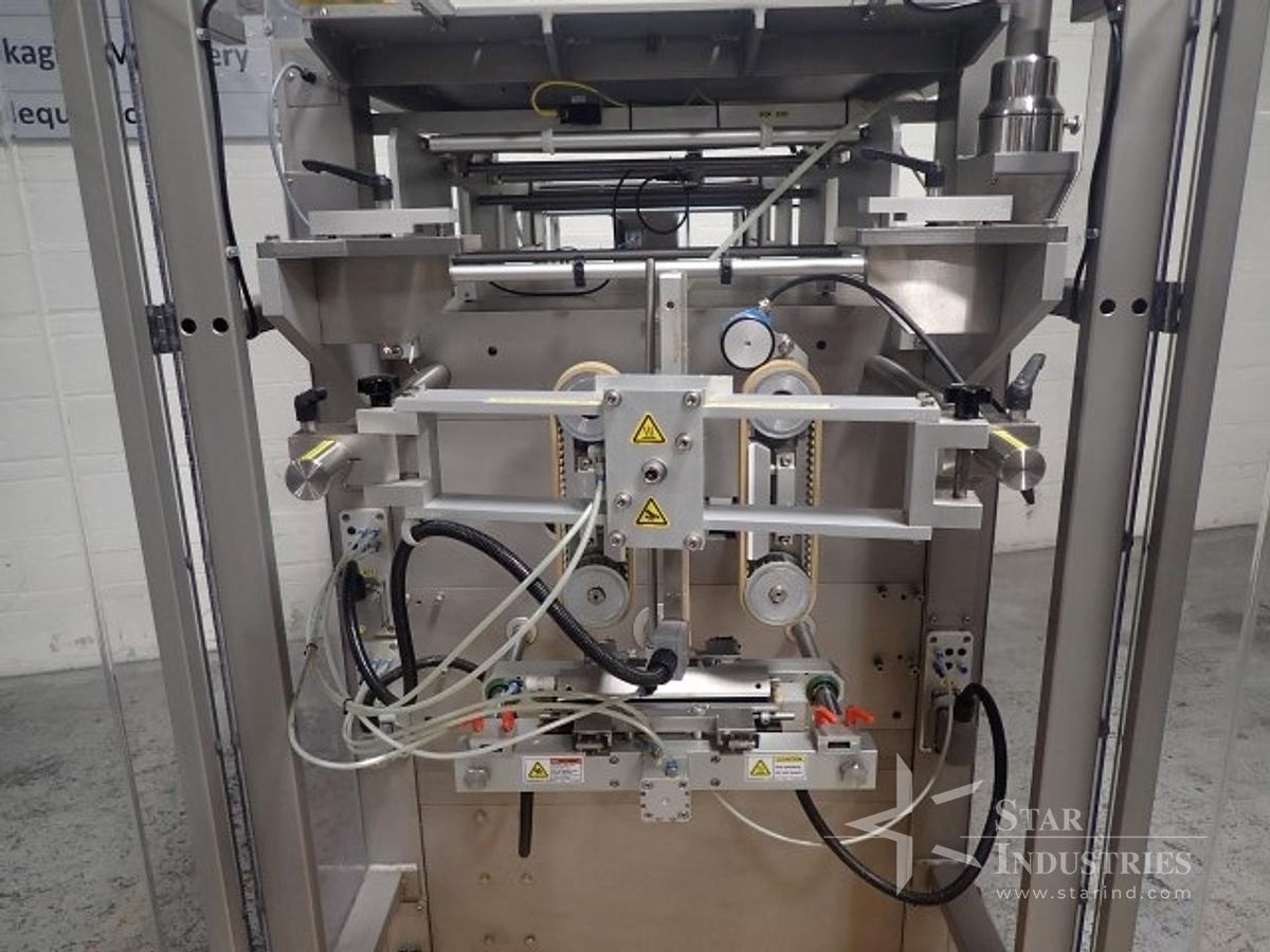 Used Viking Masek Model S250 Vertical Form/Fill/Seal Machine w/ Markem Printer