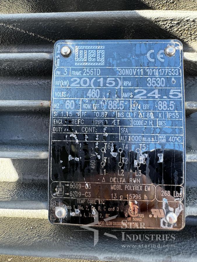 Used 2011 Weg Gear Motor