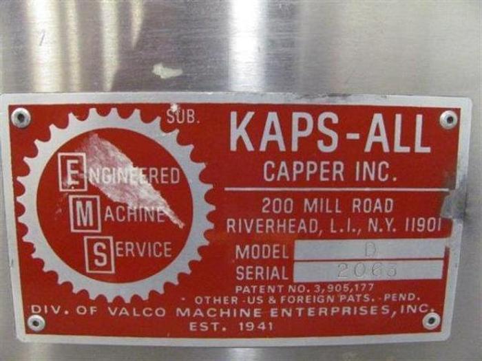 Used Model D Kaps All Capper