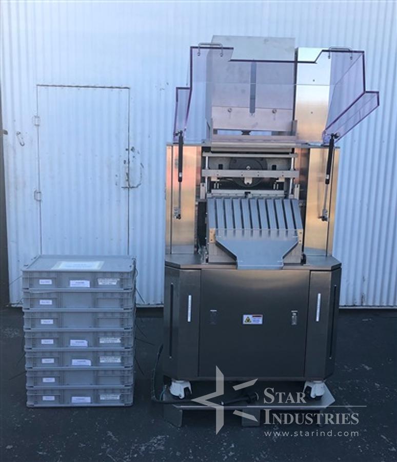 Used Sejong SWC-75 60,000/hr Capsule Weight Checker/Checkweigher