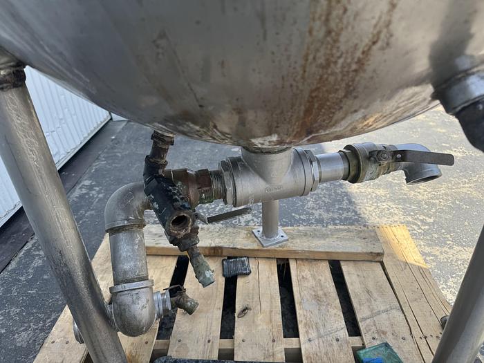 Used 30 gallon Dover-Groen Single-motion Swept Kettle, Model TA-100