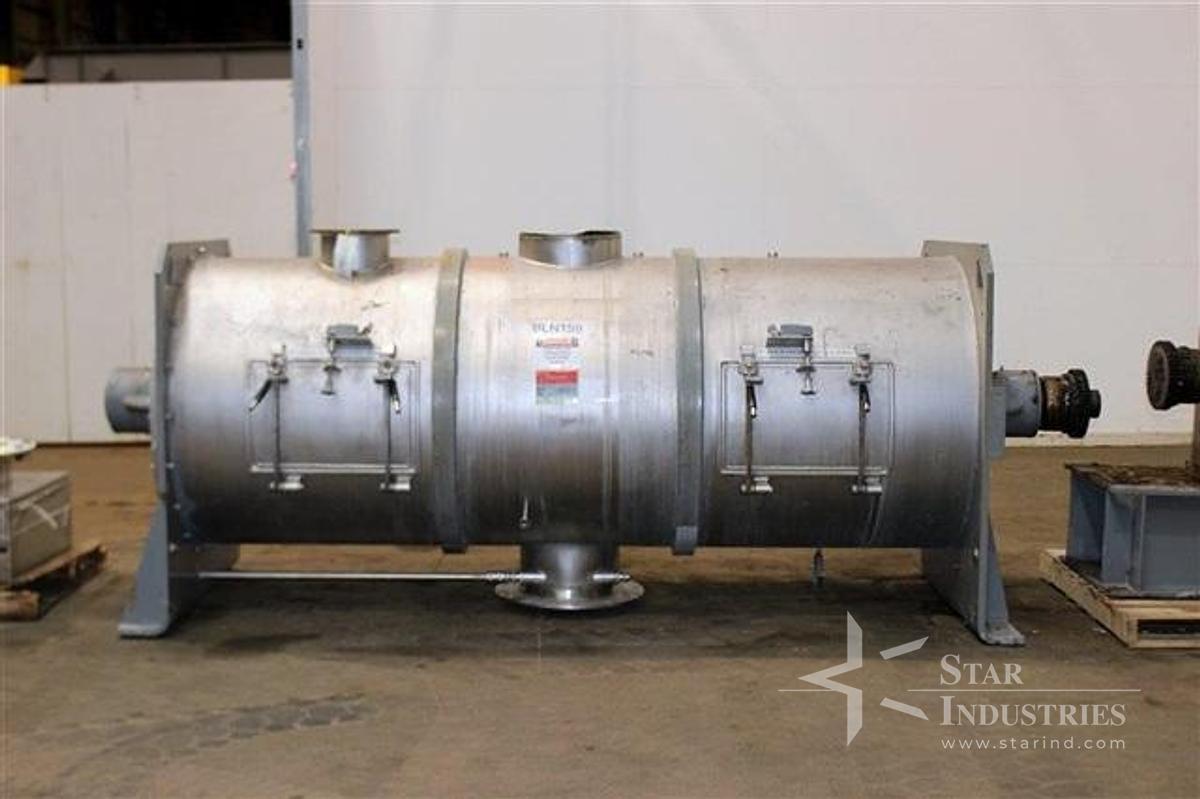 Used O'HARA STAINLESS RIBBON BLENDER, APPROX. 52 C.F.