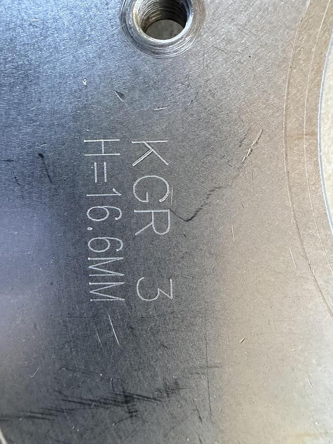 Used Bosch Dosing Discs 1505, Size 3, 16.6mm