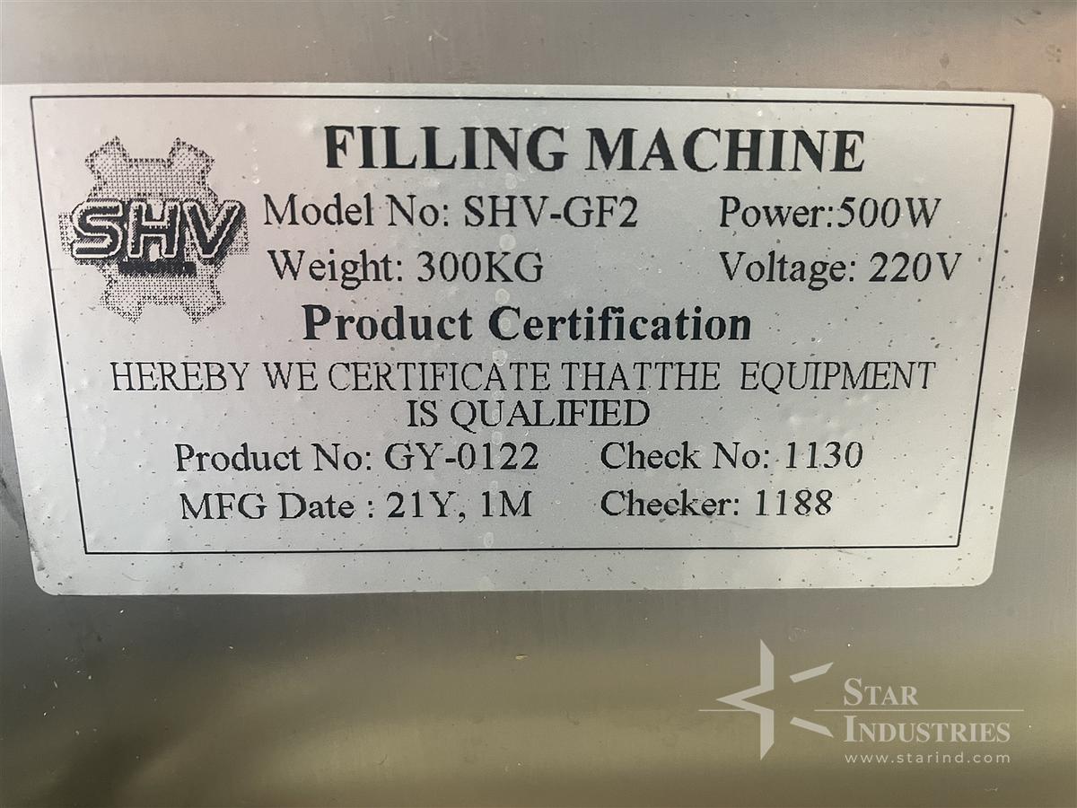 Used Quantitative Filling Machine Model 500