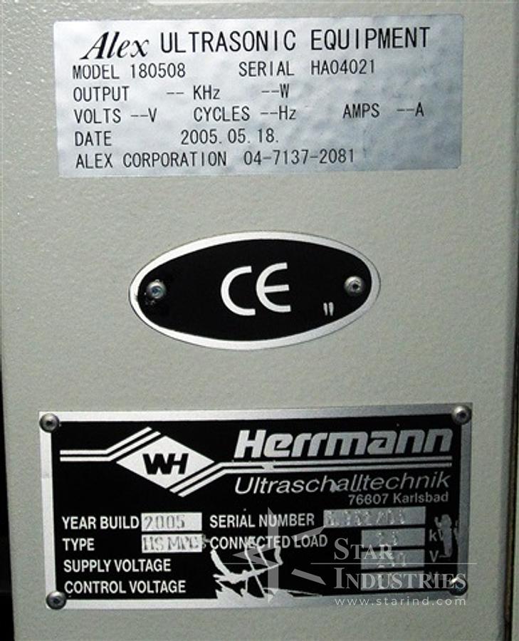 Used Hermann MS HPC(+) Digital Ultrasonic Welder