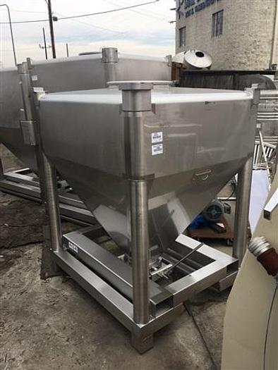 Used 42" Accraply s.s. Accumulating Table