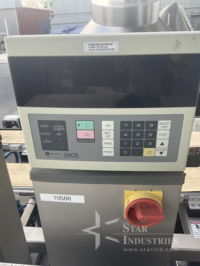 Used AP-In Motion/Ishida Checkweigher