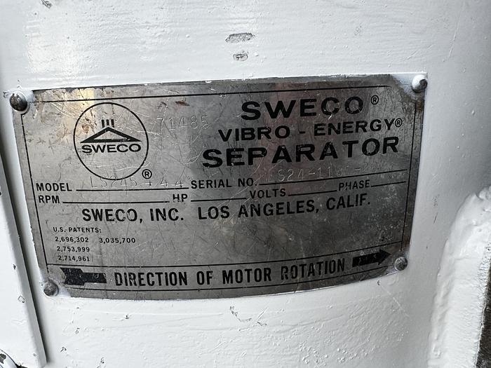 Used Sweco 18" Separator