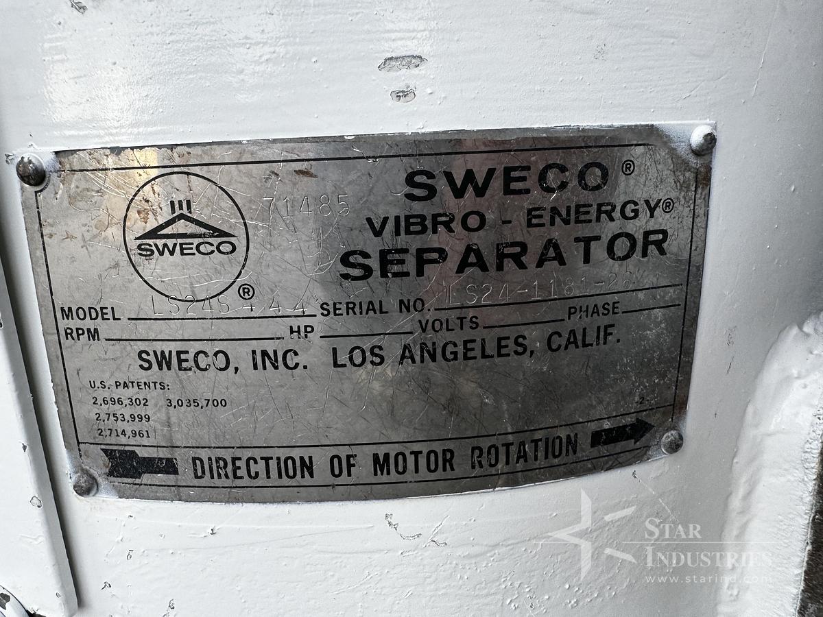 Used Sweco 18" Separator