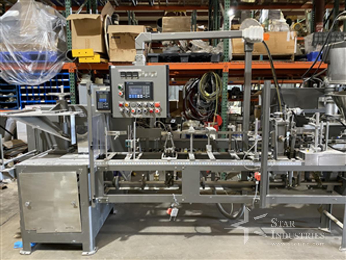 Used Bartell/HMC Model IM-7-16 Horizontal Sachet/Pouching Machine
