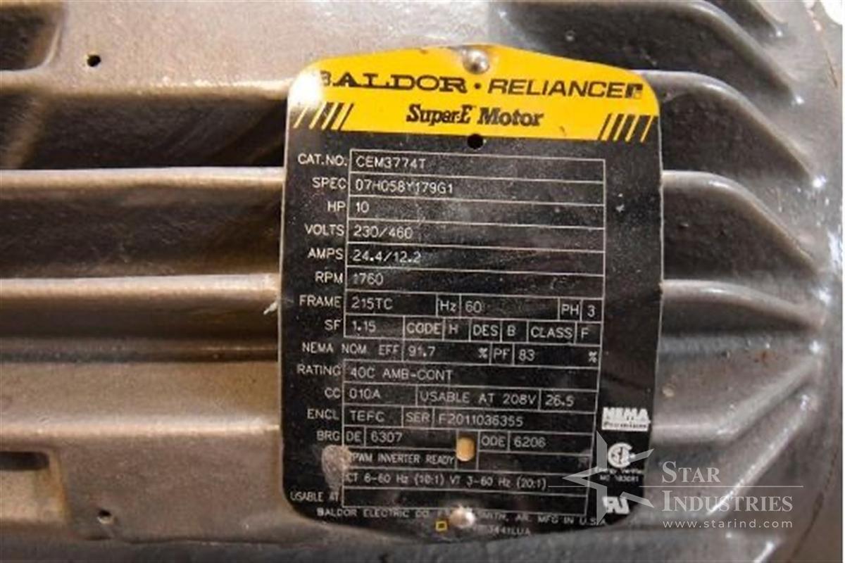 Used Baldor Motor 10HP Fristaam Pump