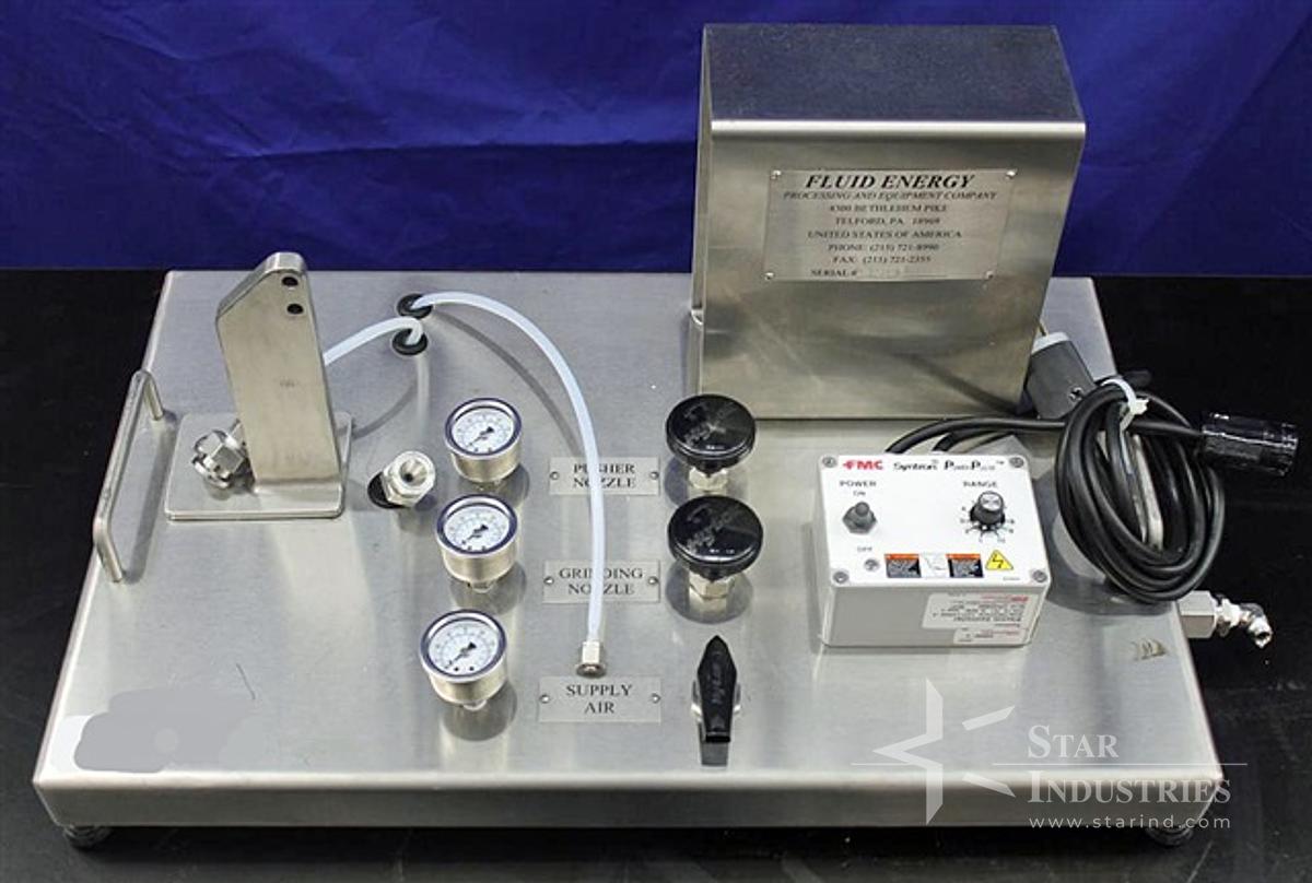 Used Fluid Energy Base & Controller w/ Syntron Feeder