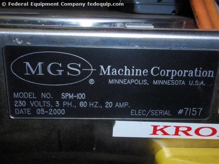Used SPM-100 MGS ROTARY OUTSERTER