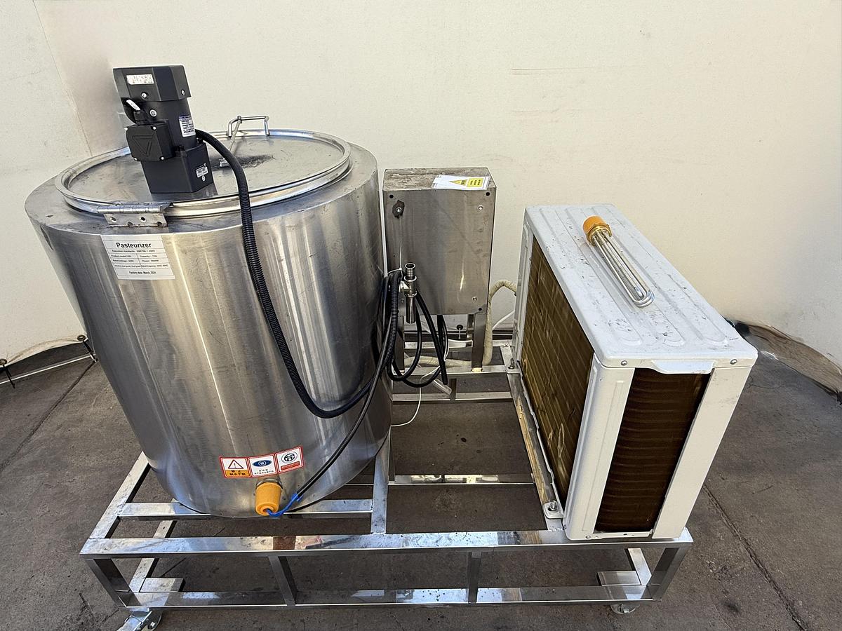 Used Tank, Pasteurization Machine with Chiller