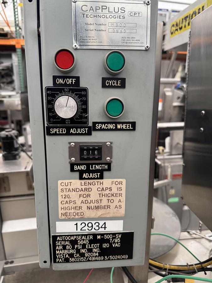 Used Marburg Auto Capsealer