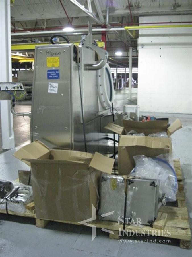 Used POWDER SYSTEMS LIMITED ISOLATOR, S/S
