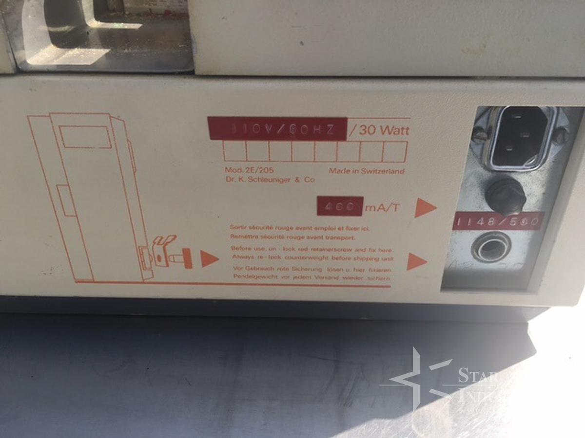 Used Schleunlger 2-E Tablet Hardness Tester