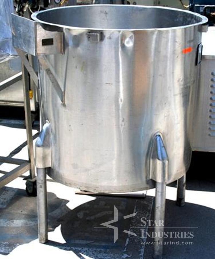 Used 100 gallon s.s. Tank