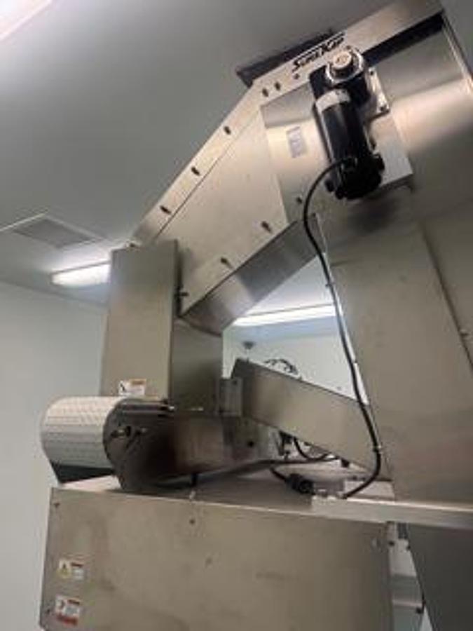 Used Sure Kap Inline Capper with Elevator