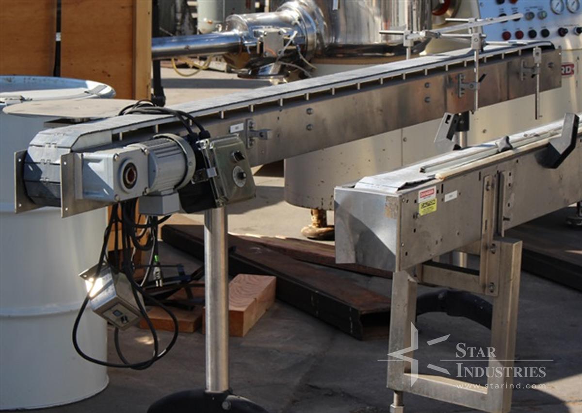 Used Accutek 8-spindle Capper w/ Elevator & Conveyor